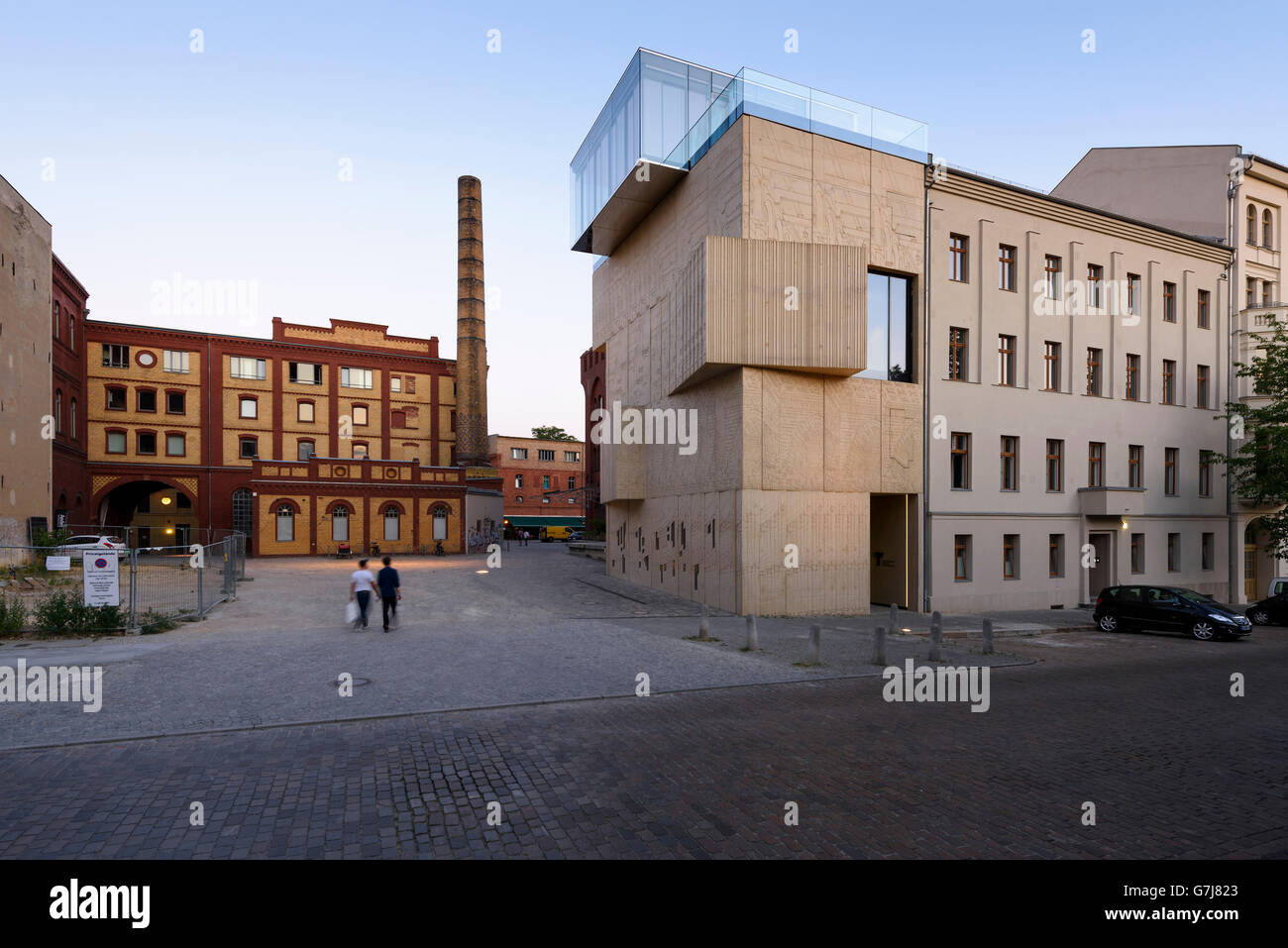 Berlin. Deutschland. Das Tchoban Stiftung Museum für architektonische Zeichnung. Stockfoto