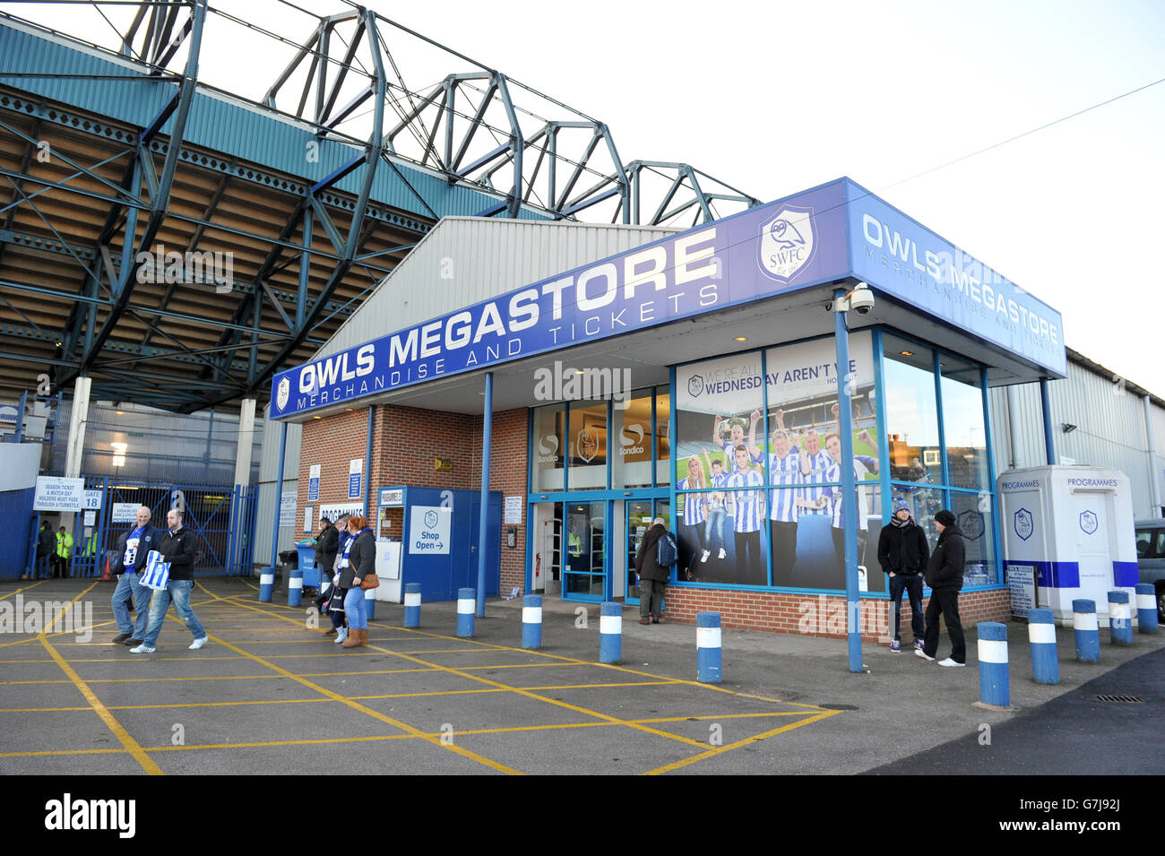 Fußball - Himmel Bet Meisterschaft - Sheffield Wednesday V Wolverhampton Wanderers - Hillsborough Stockfoto