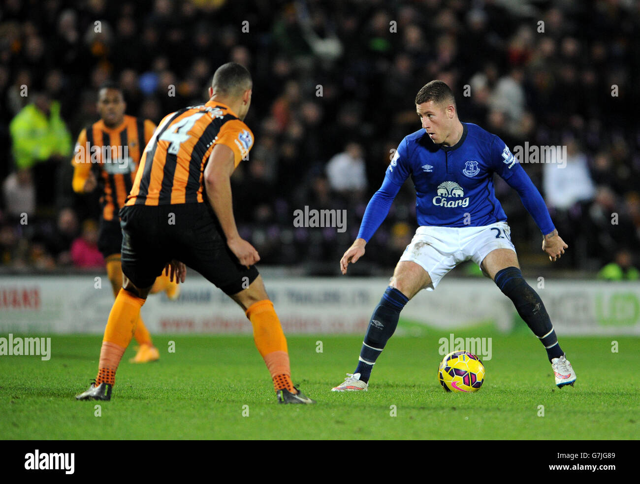 Fußball - Barclays Premier League - Hull City V Everton - KC Stadium Stockfoto