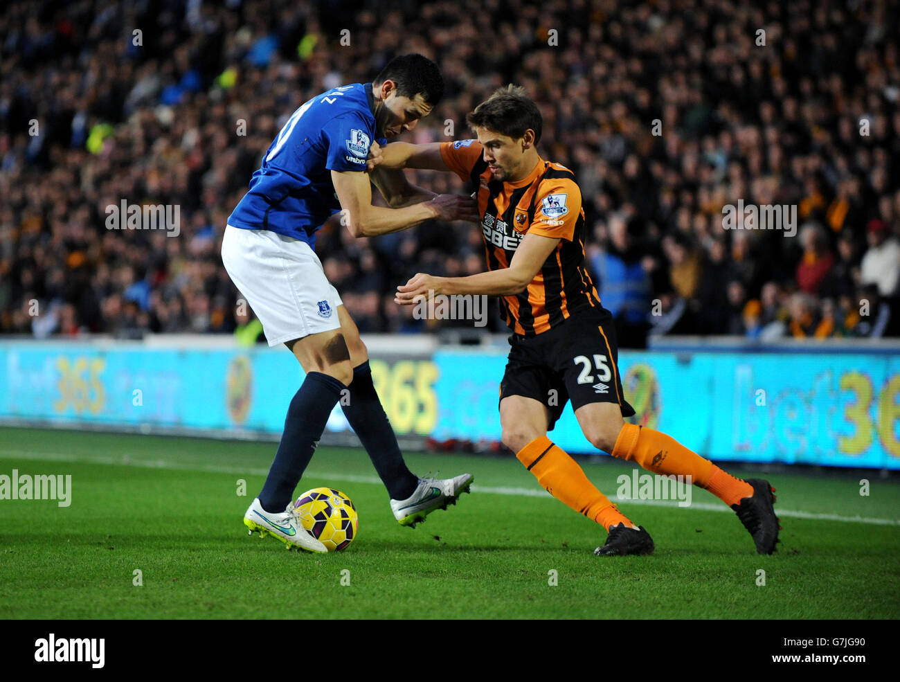 Fußball - Barclays Premier League - Hull City V Everton - KC Stadium Stockfoto