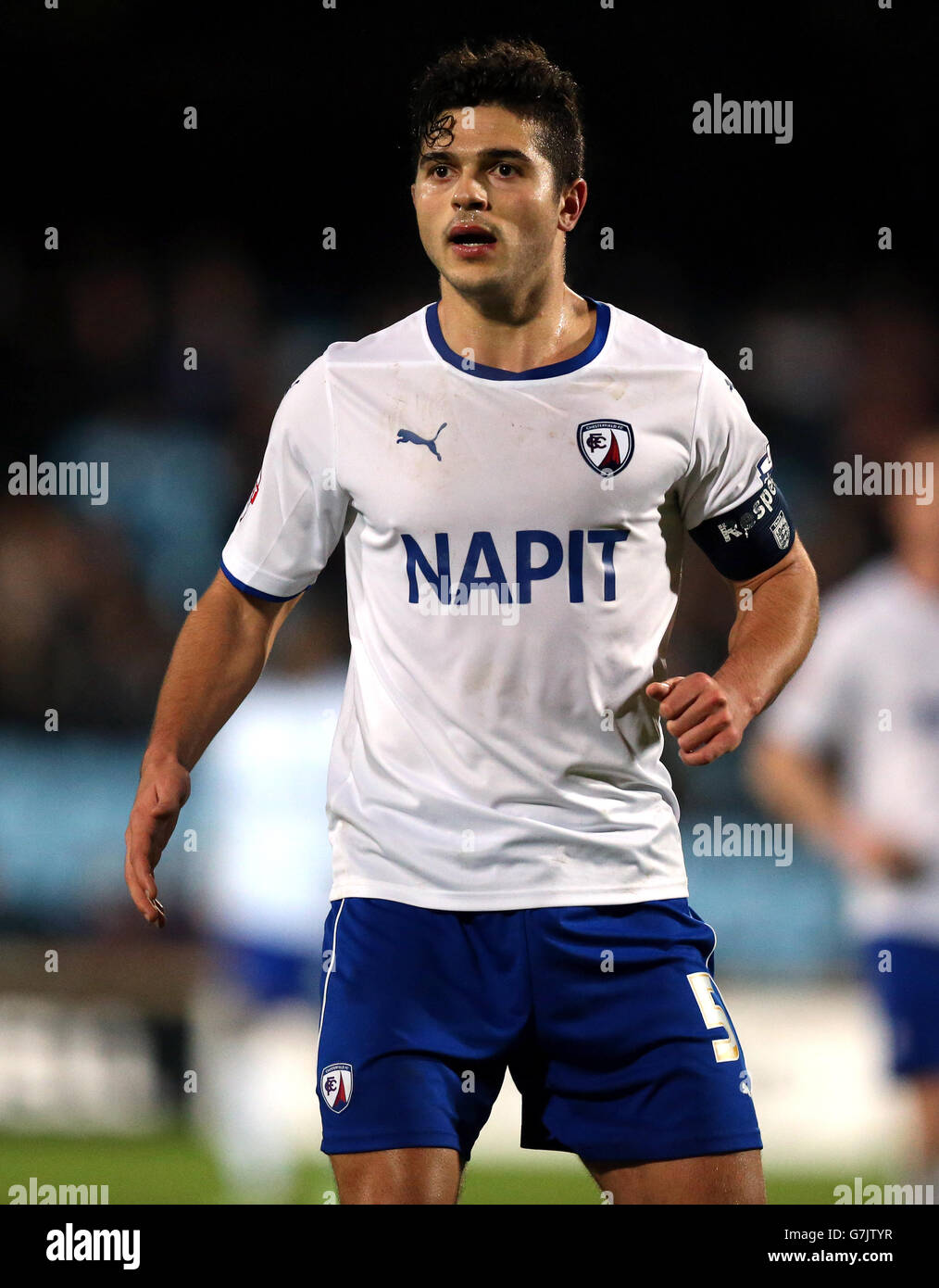 Fußball - FA-Cup - 3. Runde - Scunthorpe United V Chesterfield - größere Park Stockfoto