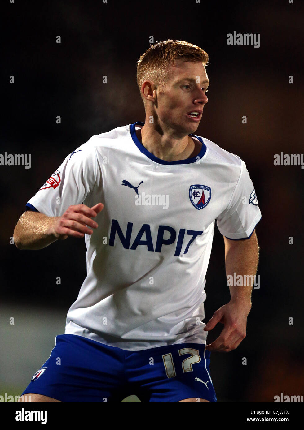 Fußball - FA-Cup - 3. Runde - Scunthorpe United V Chesterfield - größere Park Stockfoto