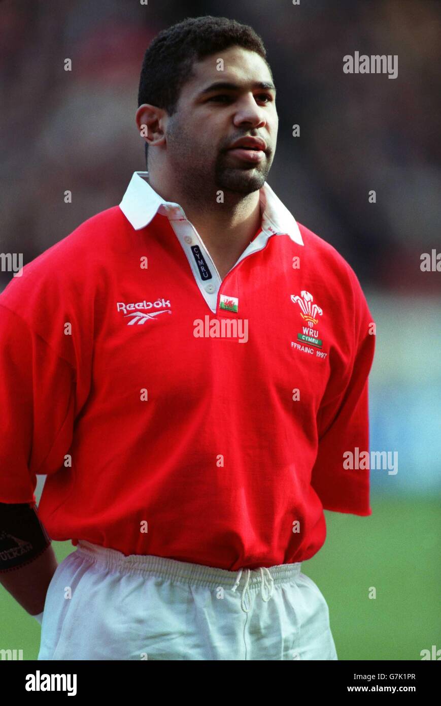 Rugby Union - Five Nations Championship - Frankreich / Wales. Colin Charvis, Wales Stockfoto