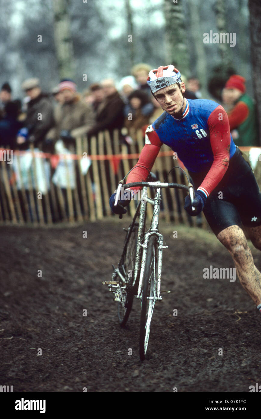 Radfahren - Cyclo-Cross-Weltmeisterschaften - Birmingham. CHRIS WREGHITT, Großbritannien. Stockfoto