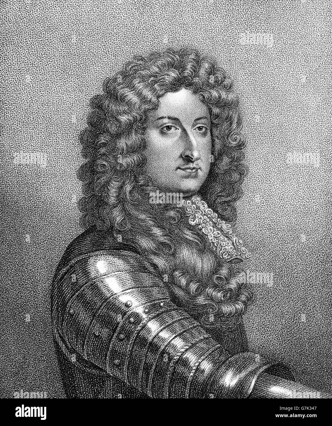 William Cavendish, 1. Duke of Devonshire, 1640-1707, ein englischer Soldat und Politiker der Whig Stockfoto