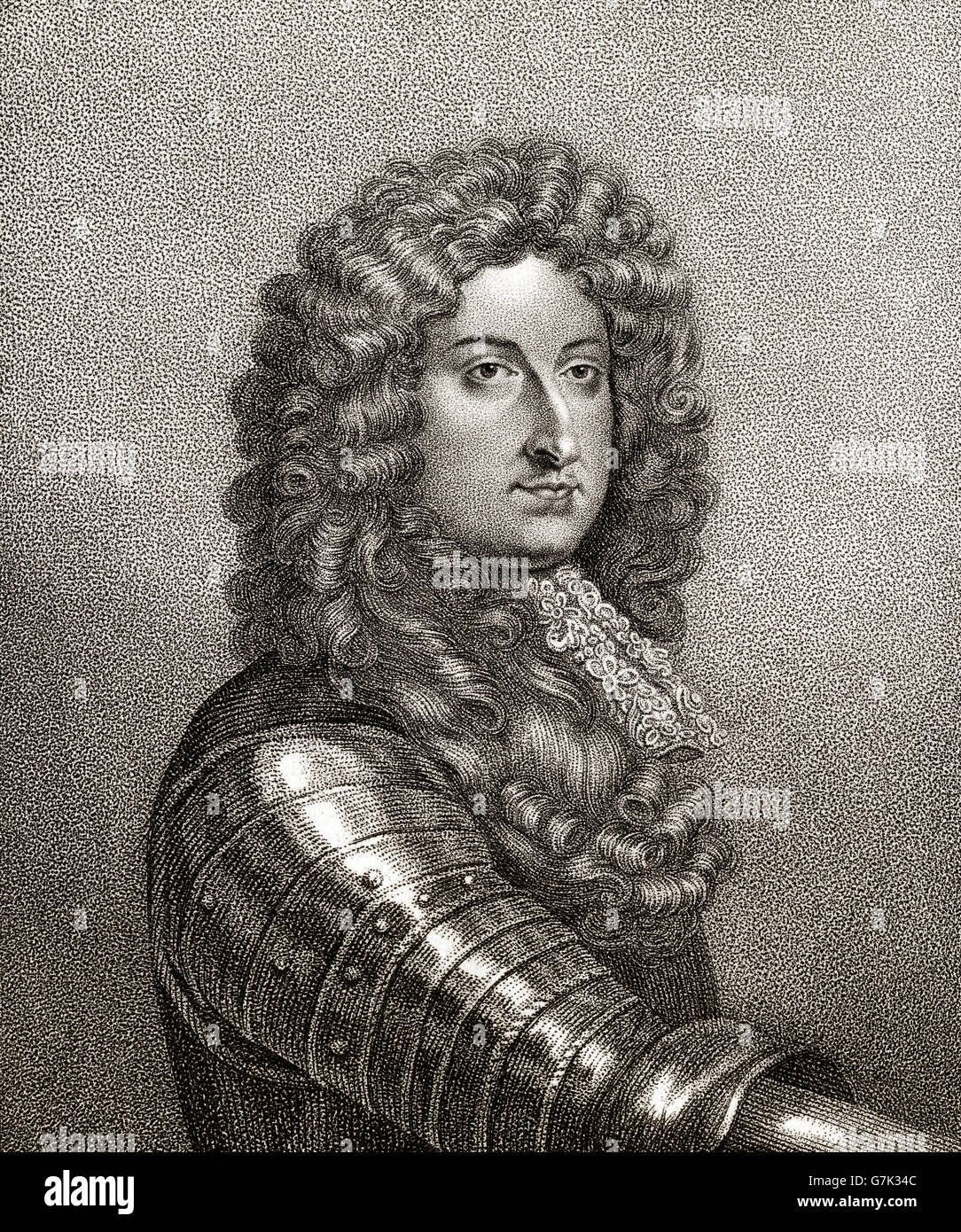 William Cavendish, 1. Duke of Devonshire, 1640-1707, ein englischer Soldat und Politiker der Whig Stockfoto