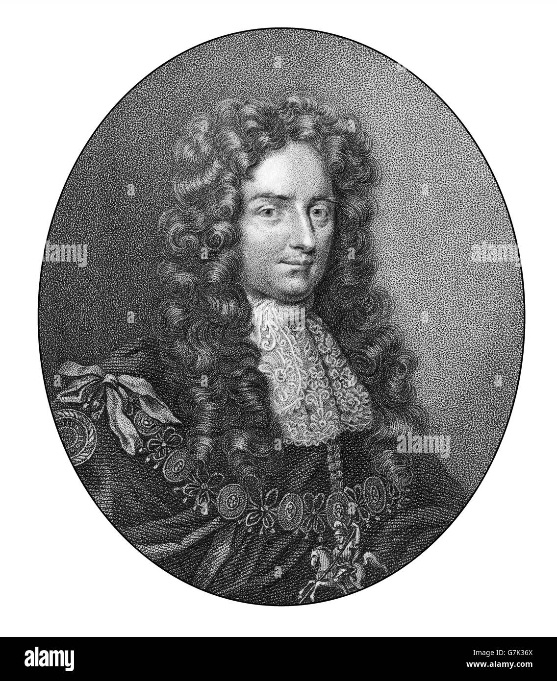 Laurence Hyde, 1. Earl of Rochester, 1642-1711, ein englischer Staatsmann und Schriftsteller Stockfoto