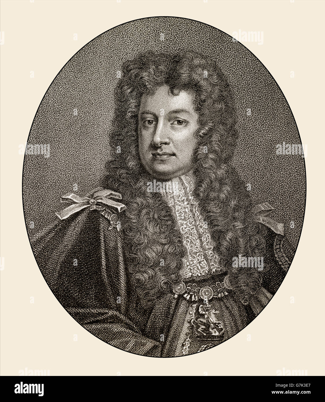 John Sheffield, wurde 1648-1721, 1. Herzog von Buckingham und Normanby oder Lord Mulgrave, ein englischer Dichter und Tory Politiker Stockfoto