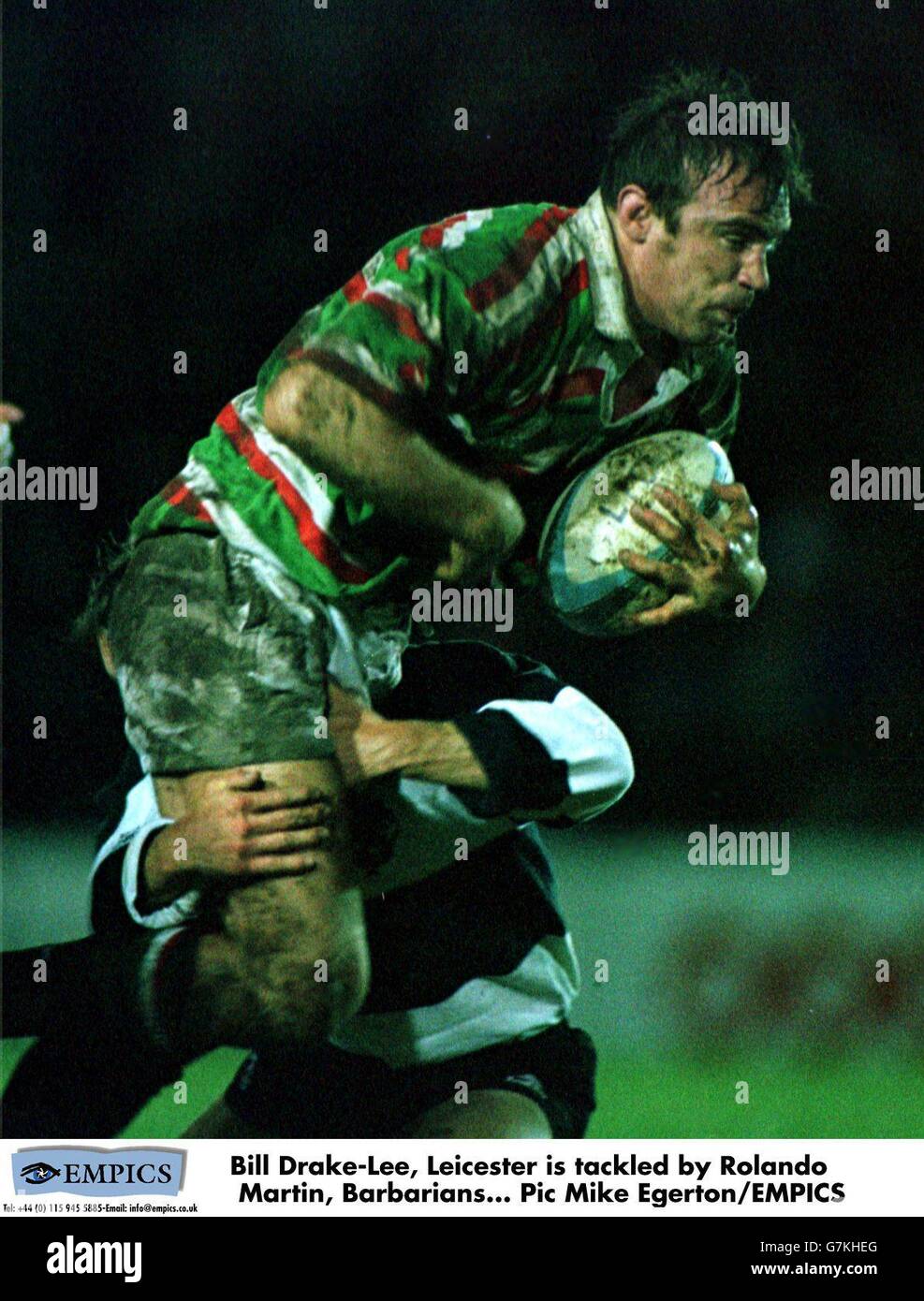 Rugby Union... Leicester Tigers V Barbaren Stockfoto