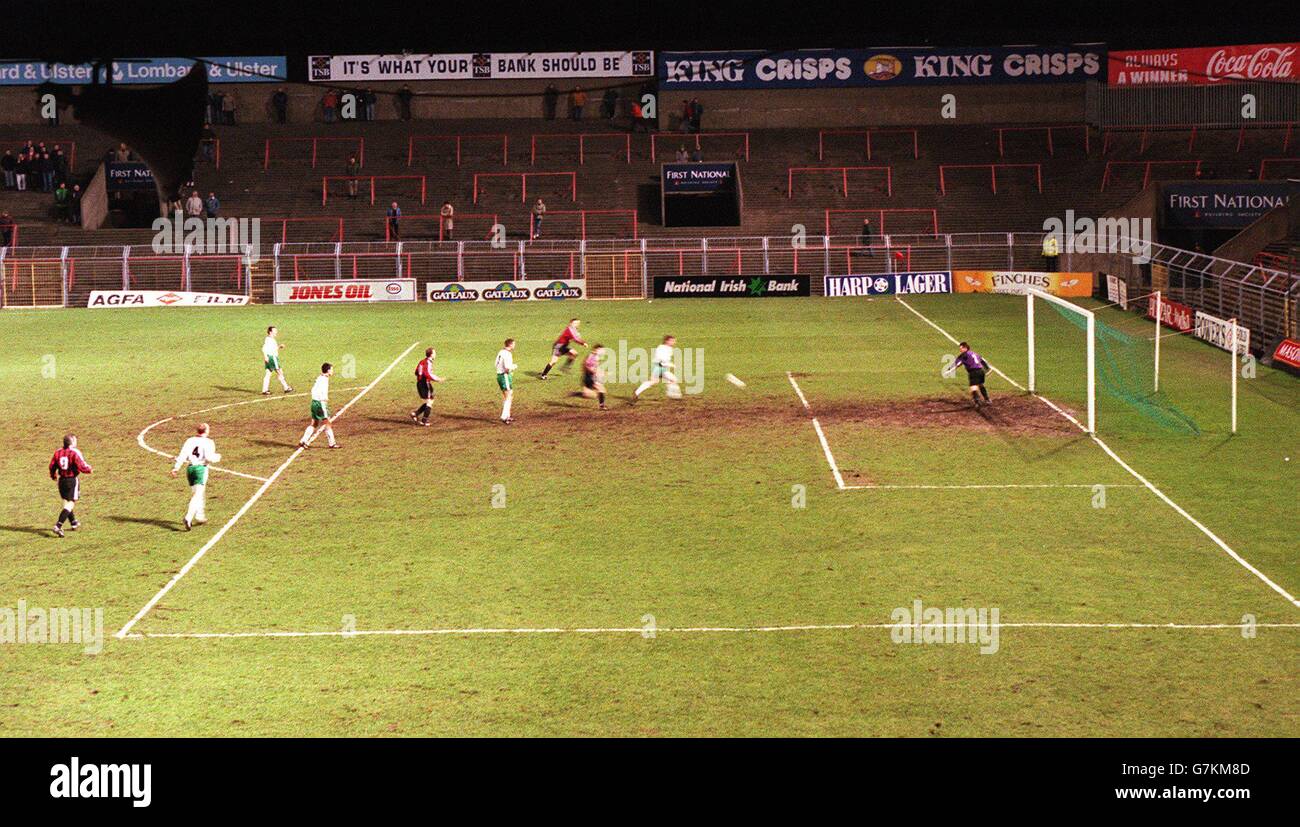 Irische Fußball - Bohemians V Cork City - FAI National League Premier Division Stockfoto