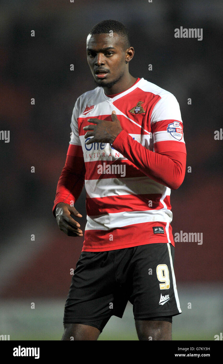 Fußball - Himmel Bet League One - Doncaster Rovers V Notts County - Keepmoat Stadion Stockfoto