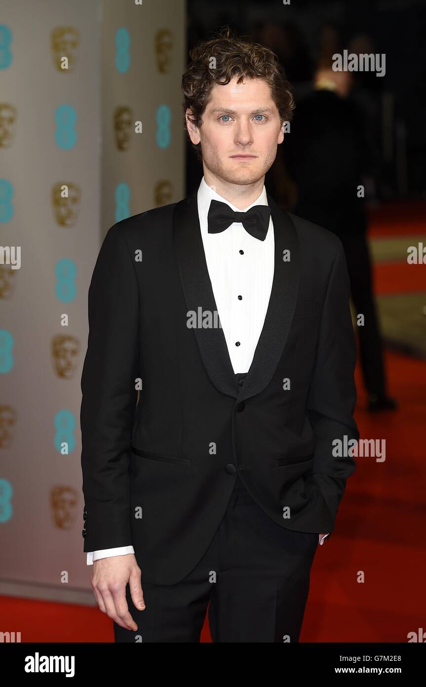 Kyle Soller bei den EE British Academy Film Awards 2015 im Royal Opera House, Bow Street, London. Stockfoto