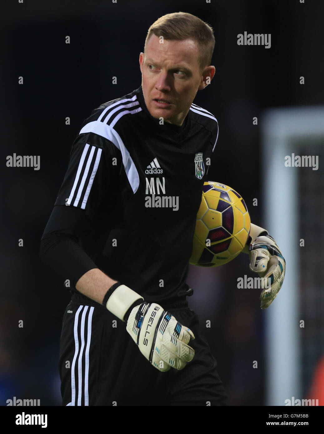 Fußball - Barclays Premier League - West Bromwich Albion gegen Tottenham Hotspur - The Hawthornes. West Bromwich Albion Torwarttrainer Mark Naylor Stockfoto