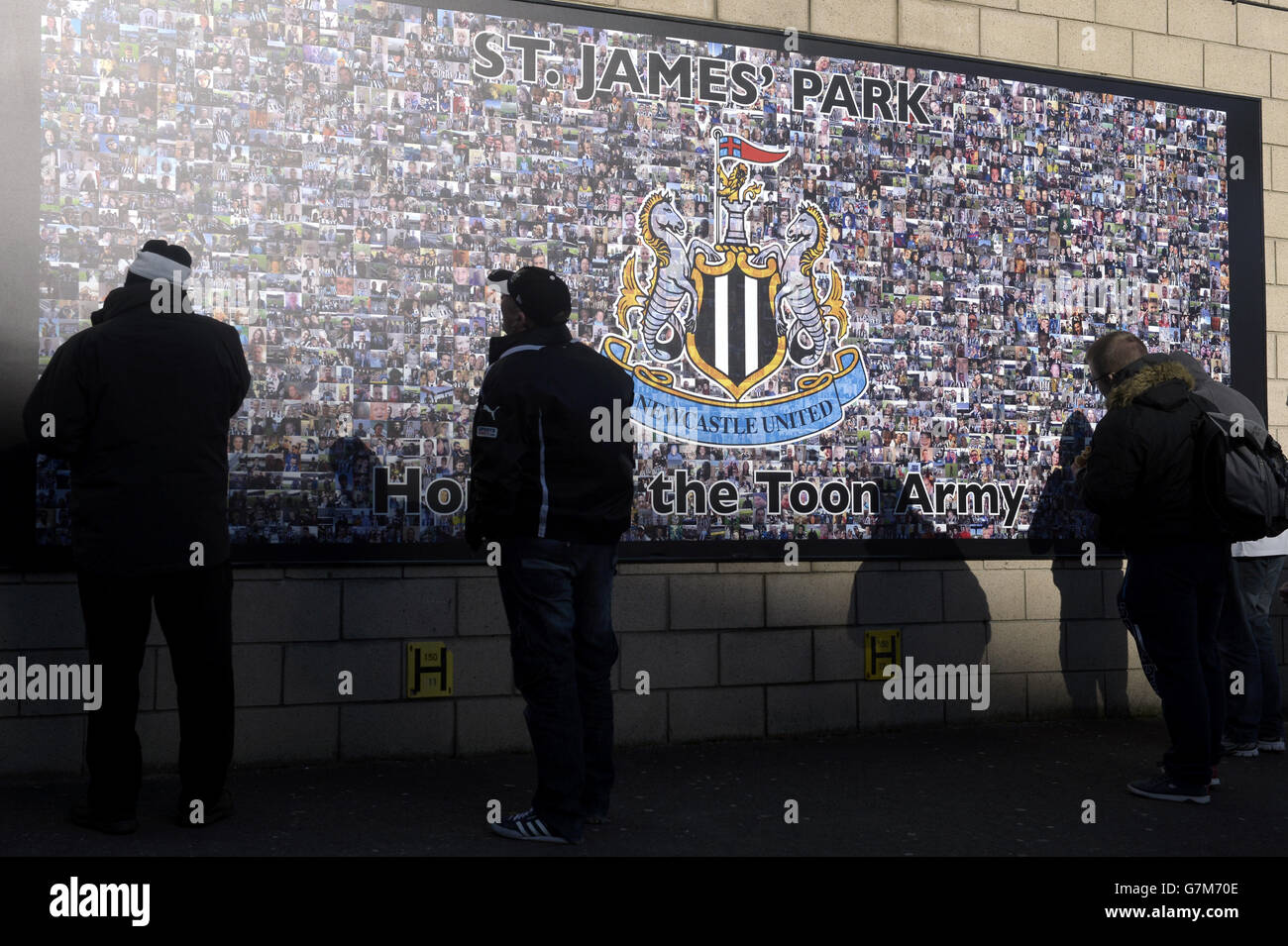 Fußball - Barclays Premier League - Newcastle United gegen Stoke City - St James' Park Stockfoto