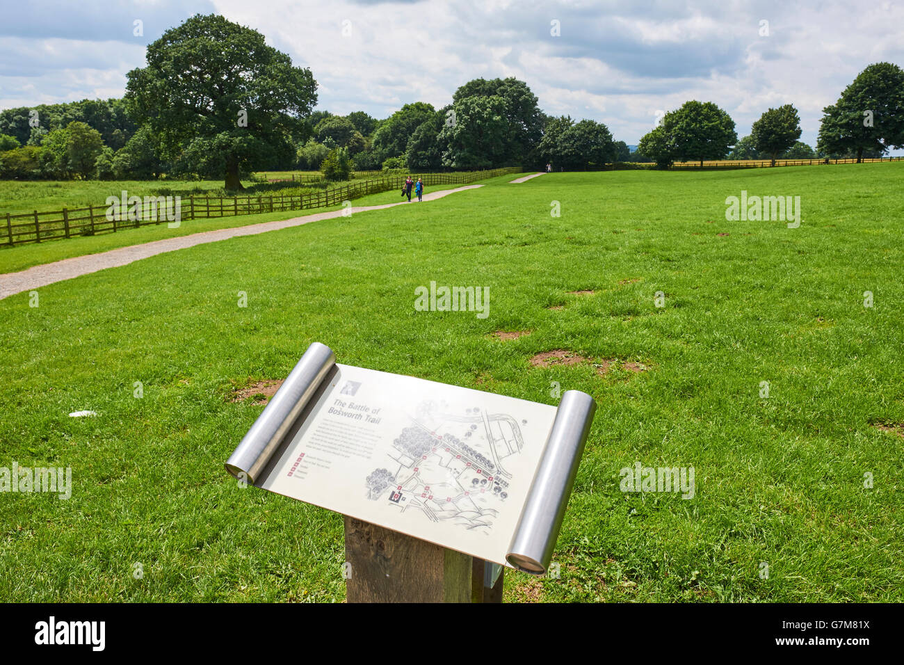Bosworth battlefield heritage centre Fotos und Bildmaterial in hoher