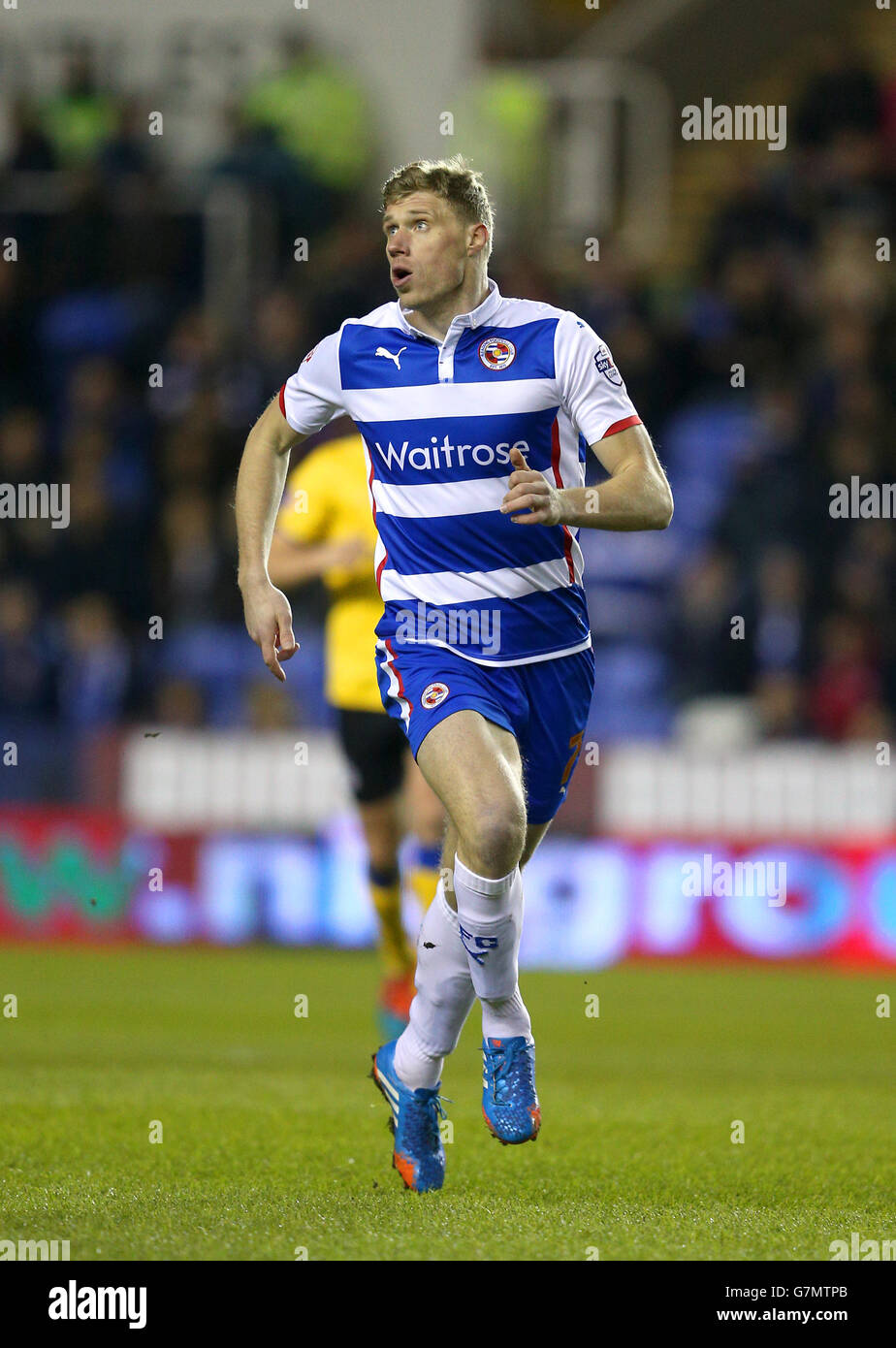 Fußball - Sky Bet Championship - Reading V Wigan Athletic - Madejski Stadium. Pavel Pogrebnyak, Reading. Stockfoto