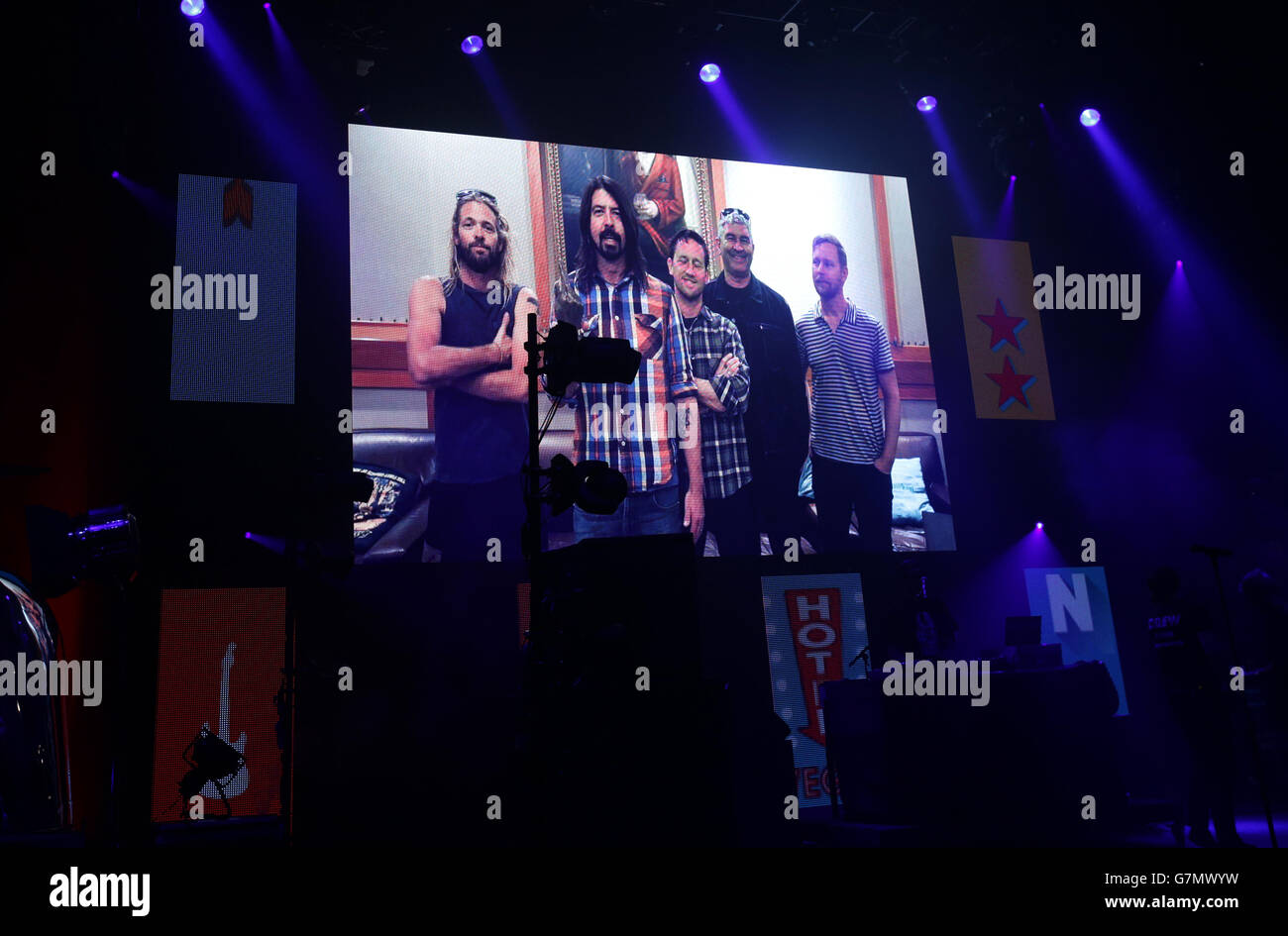 NME Awards 2015 mit Austin Texas - London Stockfoto