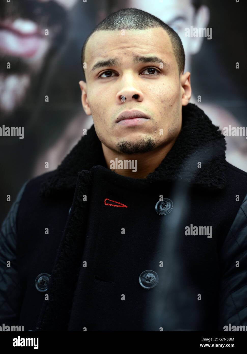 Chris Eubank Jnr während der Pressekonferenz im Fredericks Restaurant, London. Stockfoto