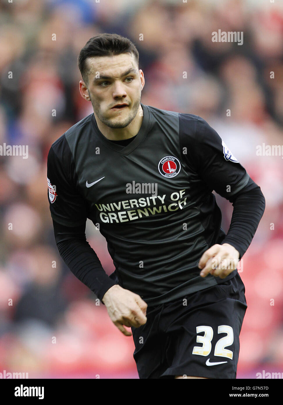 Fußball - SkyBet Championship - Middlesbrough / Charlton Athletic - Riverside Stadium. Tony Watt, Charlton Athletic. Stockfoto