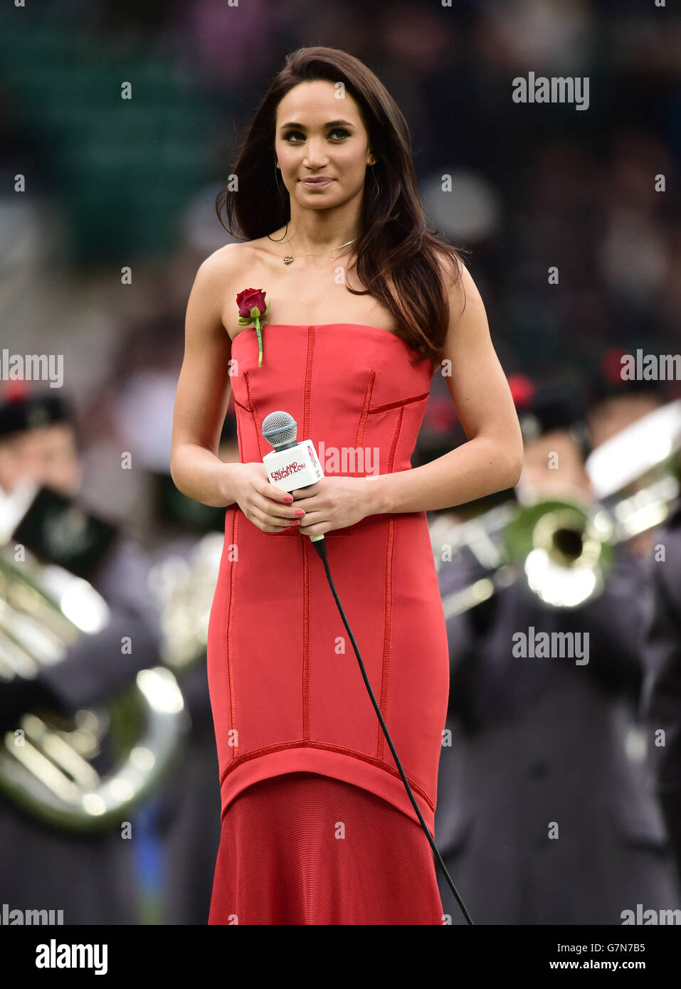 Rugby-Union - 2015 RBS Six Nations - England V Italien - Twickenham Stockfoto