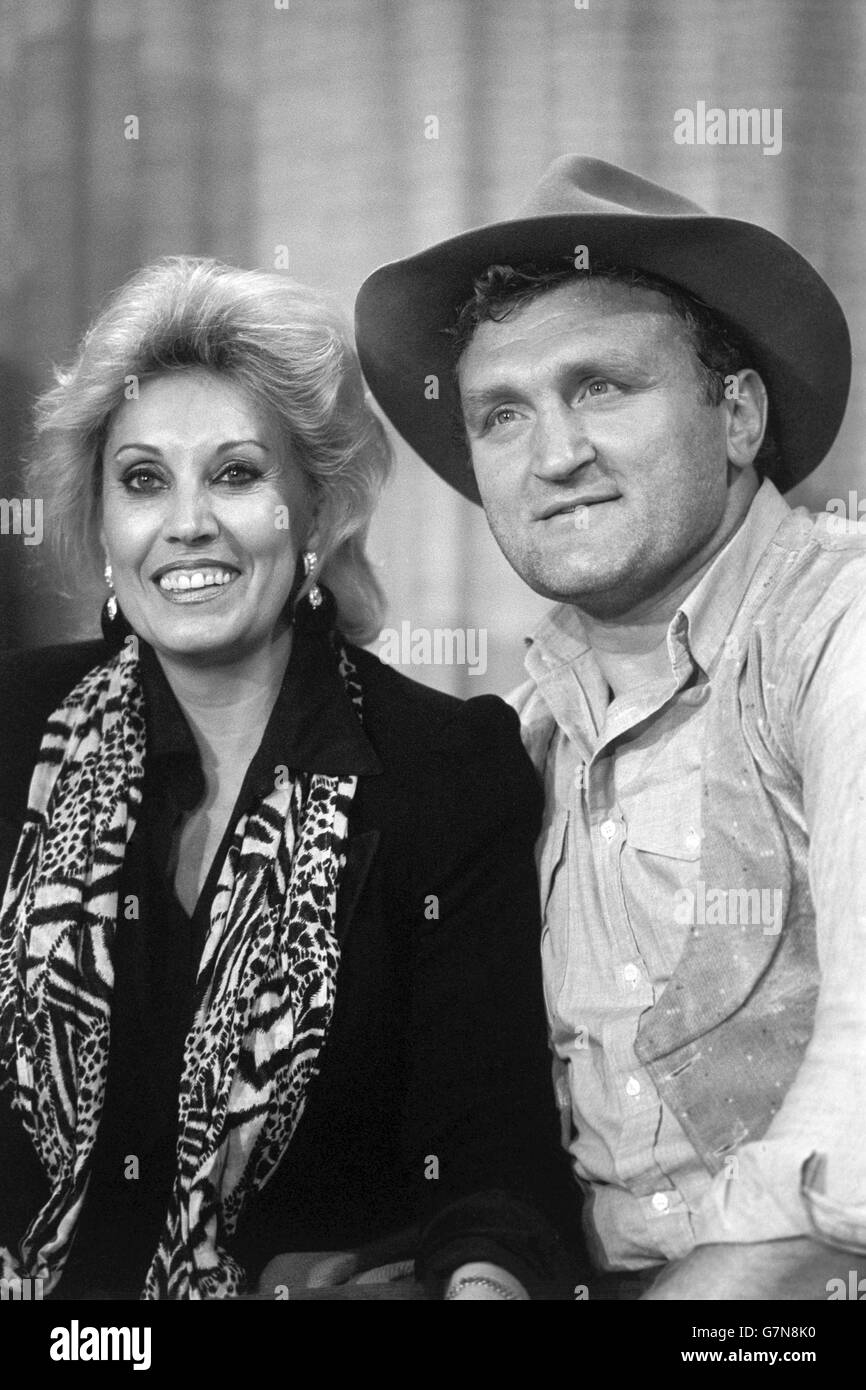 Boxen - Joe Bugner - London Stockfoto