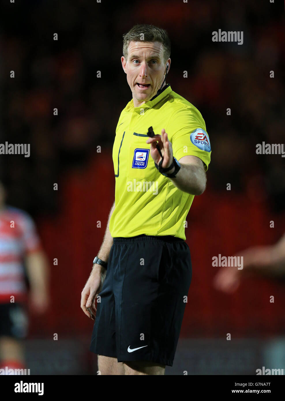 Fußball - Himmel Bet League One - Doncaster Rovers V Crewe Alexandra - Keepmoat Stadion Stockfoto