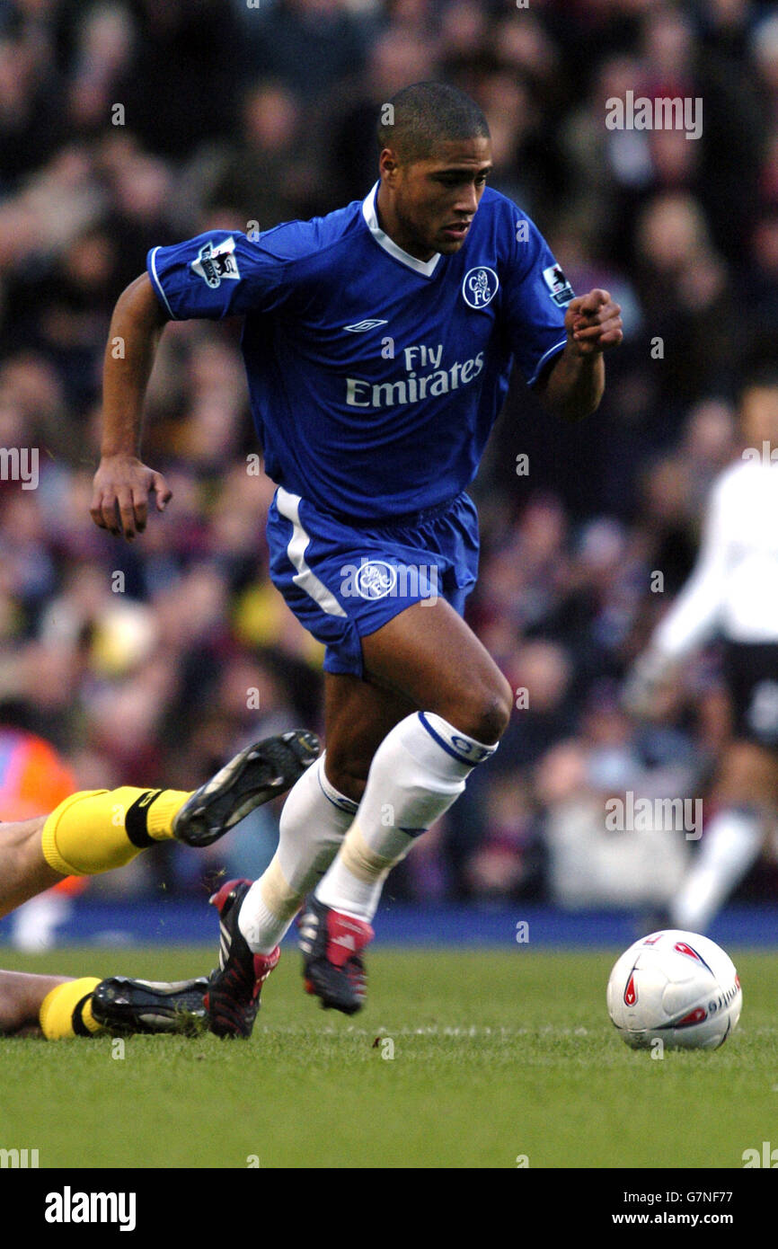 Fußball - FA Cup - Dritte Runde - Chelsea gegen Scunthorpe United. Glen Johnson, Chelsea Stockfoto