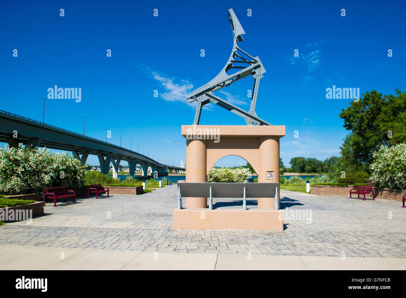 Missouri River Stockfoto