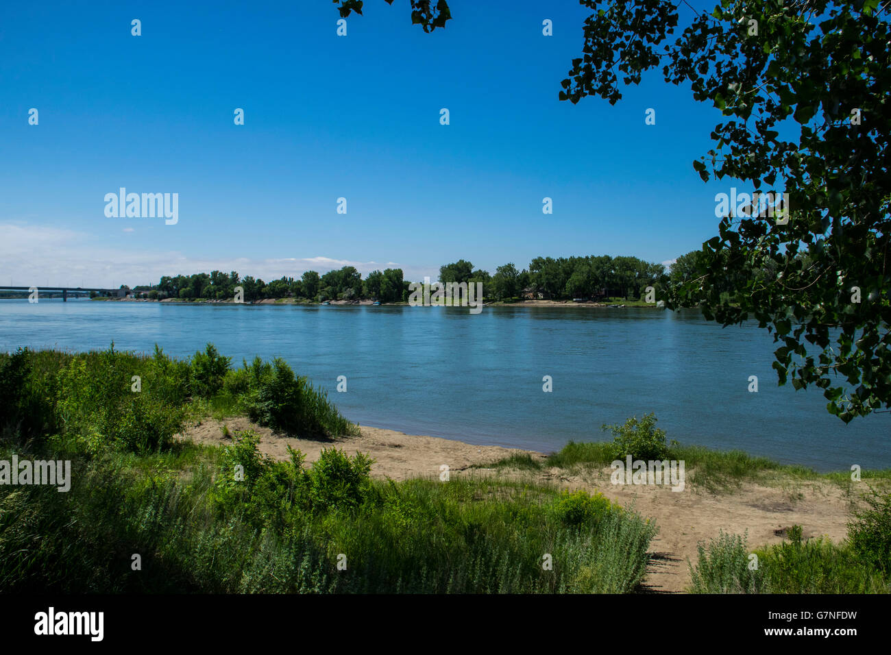 Missouri River Stockfoto