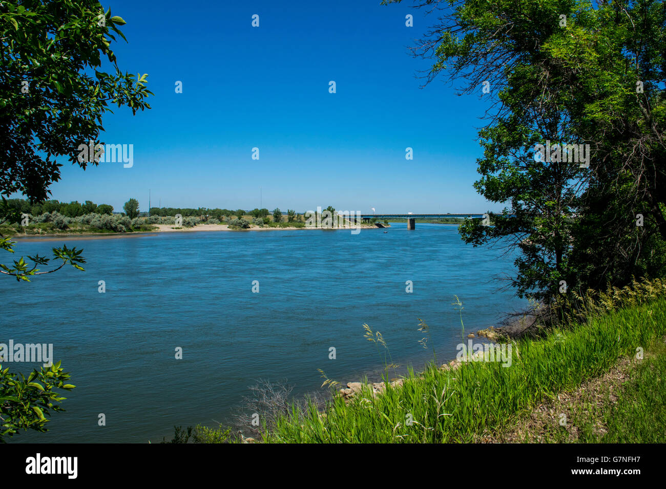 Missouri River Stockfoto