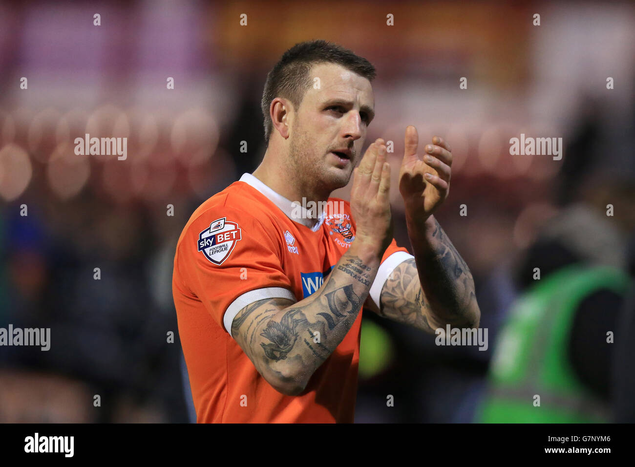 Fußball - Himmel Bet Meisterschaft - Brentford V Blackpool - Griffin Park Stockfoto