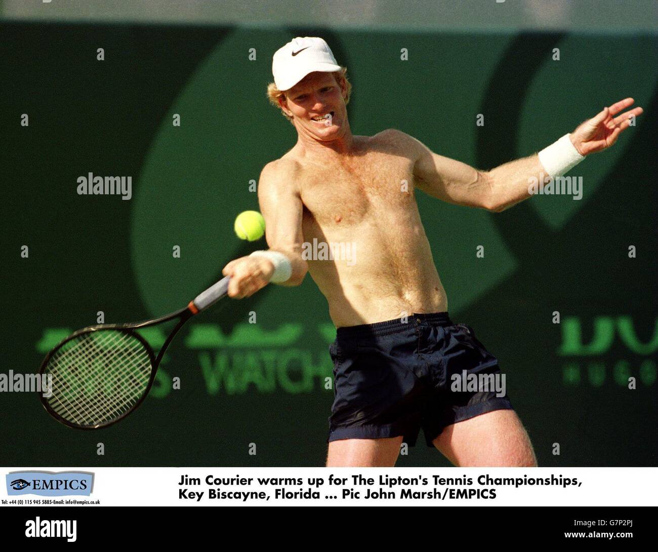 Tennis: Lipton Meisterschaft, Key Biscayne, Florida, USA Stockfoto