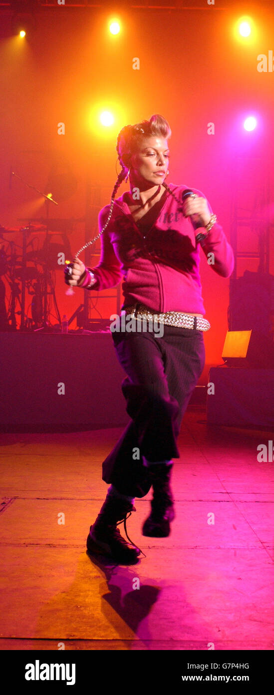 Black Eyed Peas Konzert - Carling Apollo Hammersmith, West London Stockfoto