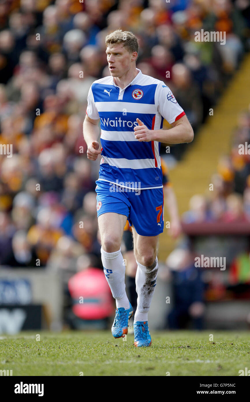 Fußball - FA Cup - Sechste Runde - Bradford City gegen Reading - Valley Parade. Pavel Pogrebnyak von Reading Stockfoto
