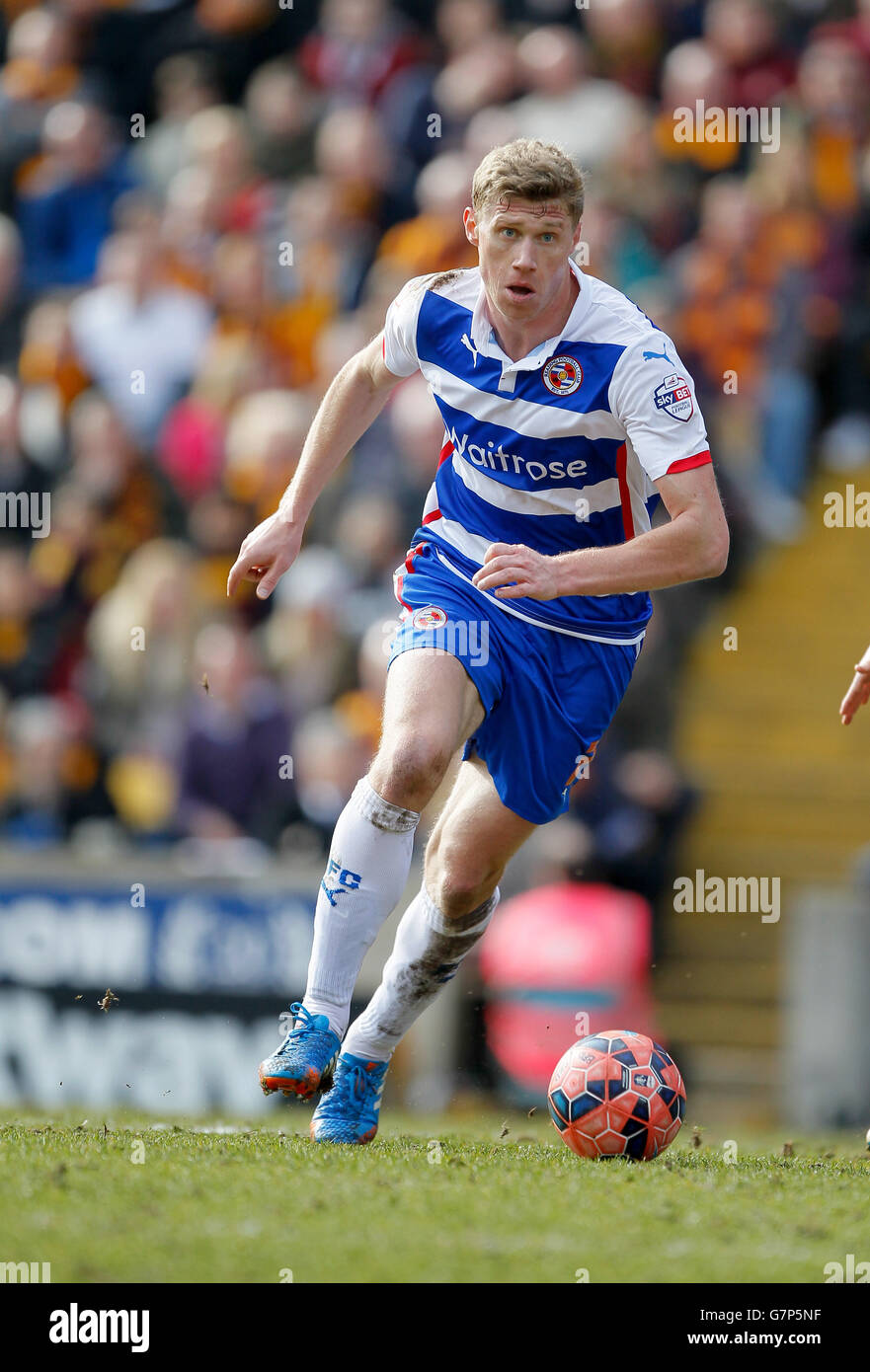 Fußball - FA Cup - Sechste Runde - Bradford City gegen Reading - Valley Parade. Pavel Pogrebnyak von Reading Stockfoto