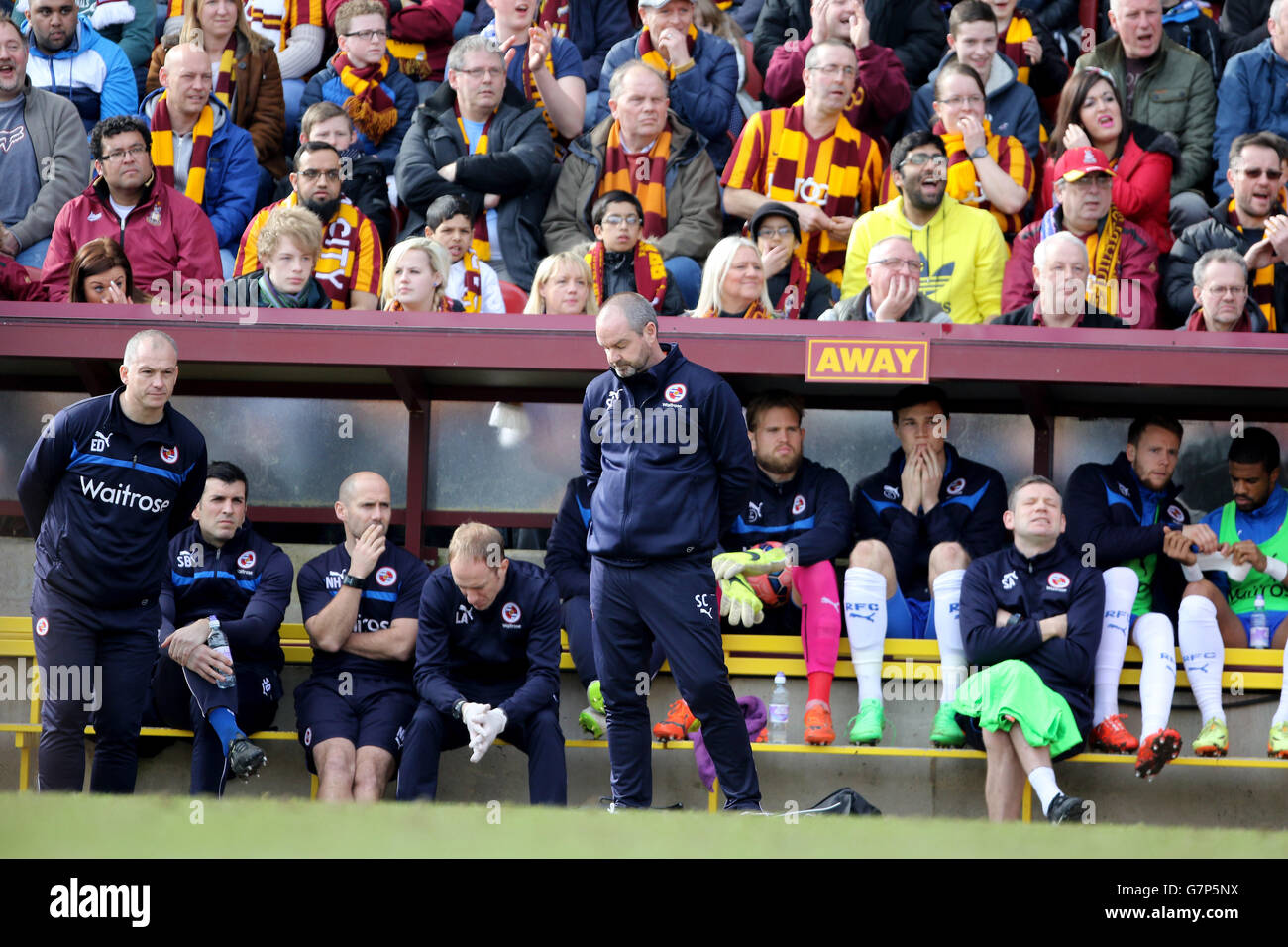 Fußball - FA-Cup - sechste Runde - Bradford City V Reading - Valley-Parade Stockfoto