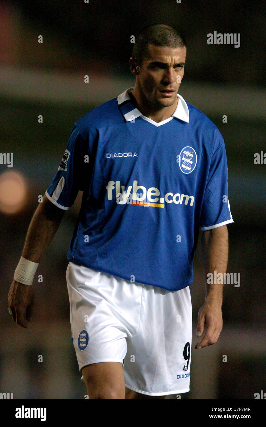 Fußball - FA Barclays Premiership - Birmingham City / Southampton - St Andrews. Walter Pandiani, Birmingham City Stockfoto