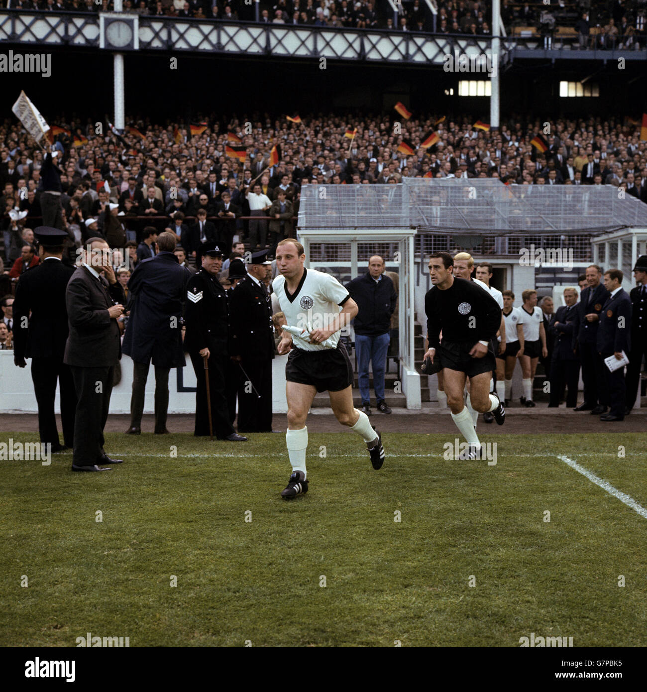 Fußball - Welt Cup England 1966 - Semi Final - Westdeutschland V USSR - Goodison Park Stockfoto