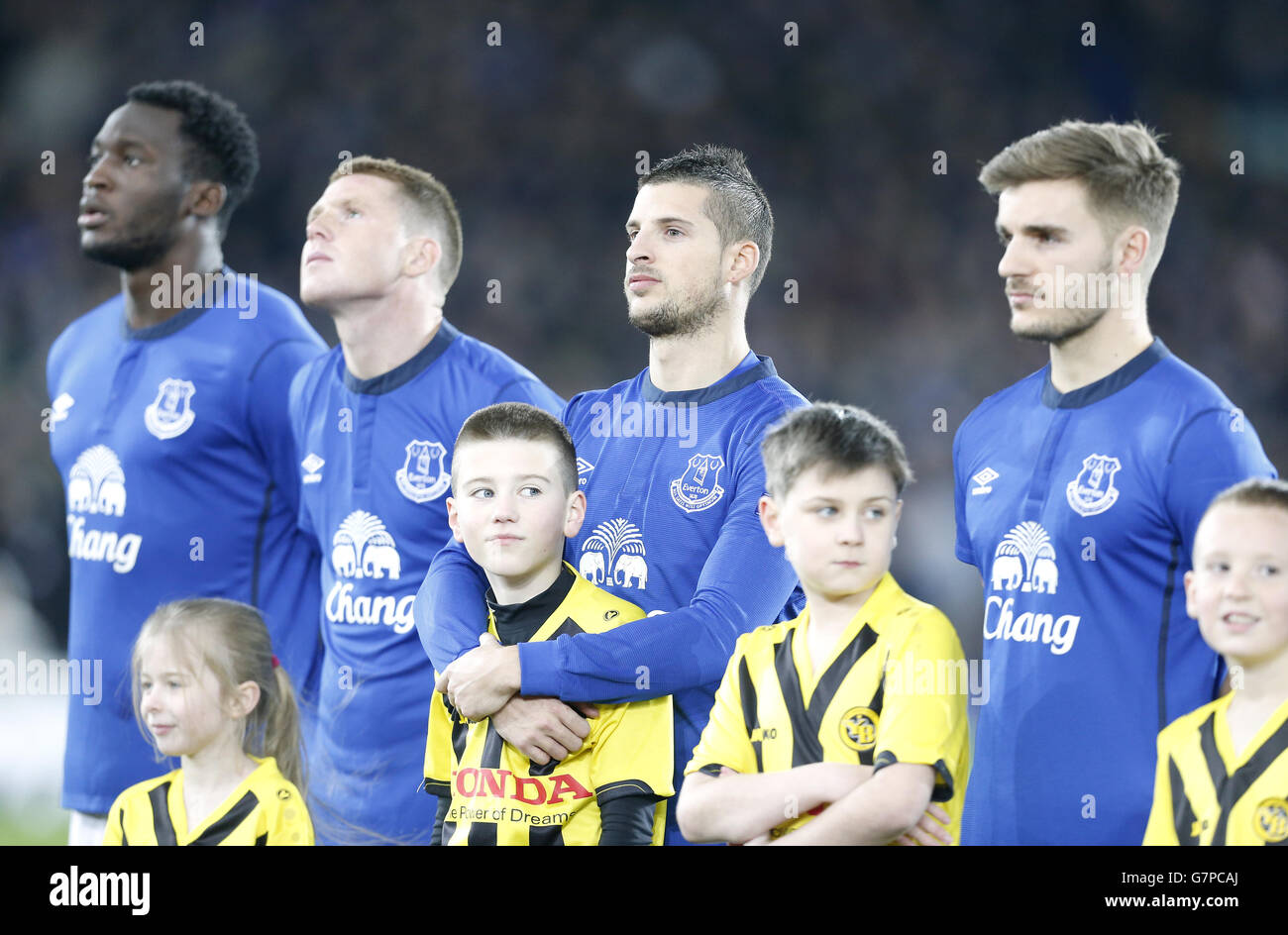 Fußball - UEFA Europa League - Runde der letzten 32 - Rückspiel - Everton V BSC Young Boys - Goodison Park Stockfoto