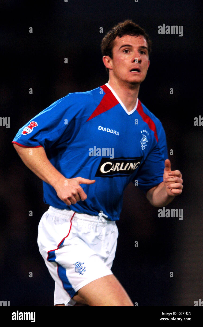 Fußball - CIS Insurance Cup - Halbfinale - Rangers gegen Dundee United - Hampden Park. Barry Ferguson, Neuzugang der Rangers Stockfoto