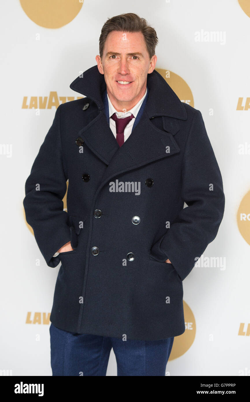 Rob Brydon nimmt an der Roundhouse-Gala im Roundhouse, London, Teil. Stockfoto