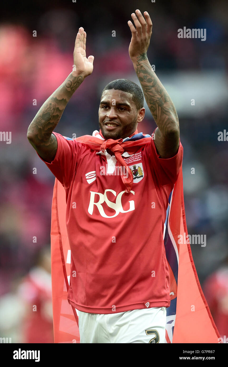 Fußball - Johnstone es Paint Trophy - Finale - Bristol City V Walsall - Wembley-Stadion Stockfoto