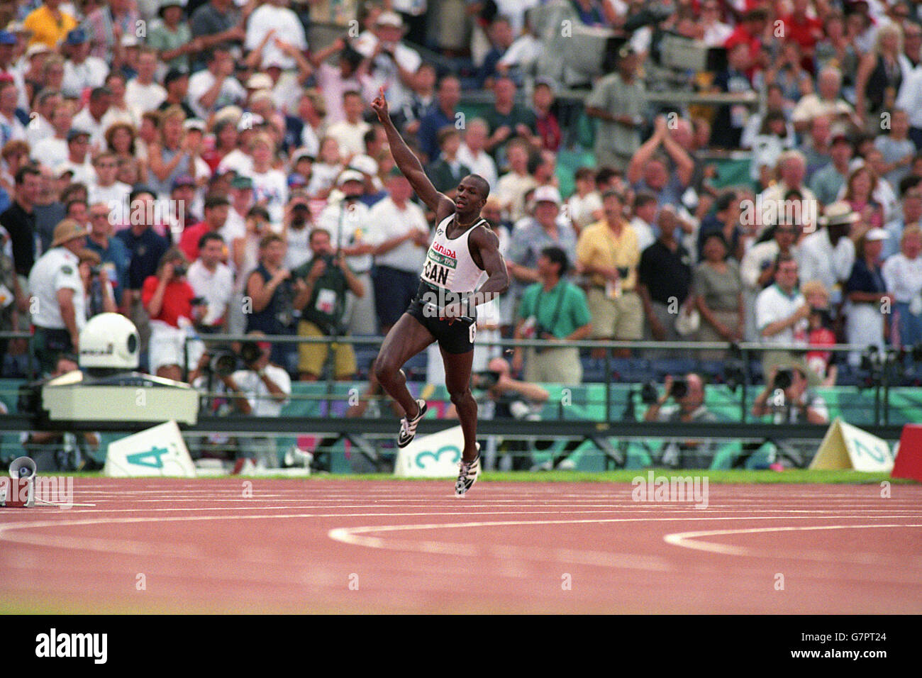 Leichtathletik Olympische Sommerspiele 1996 Atlanta 4x100 m Männer