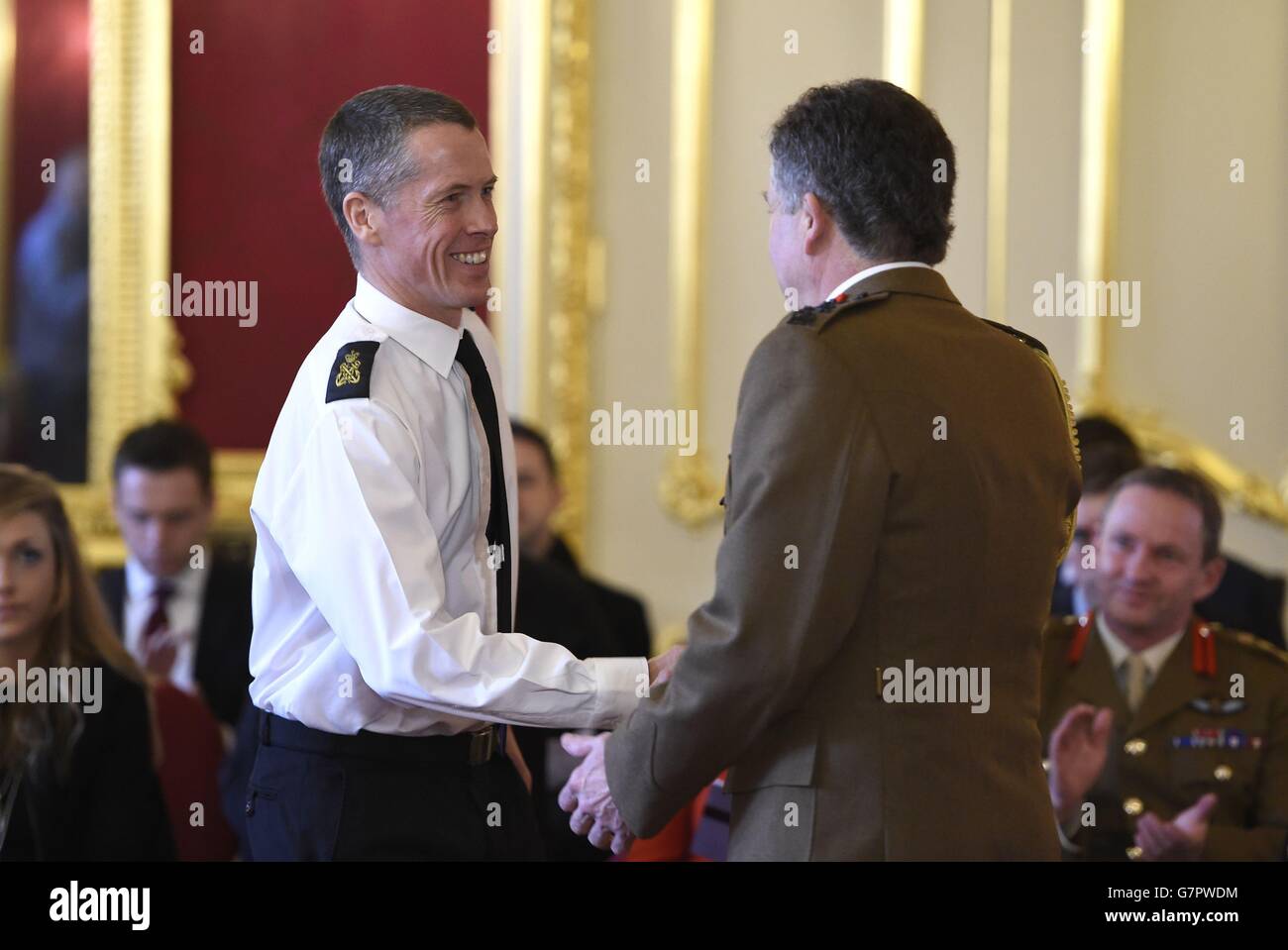 Operativen Honours-Empfänger Stockfoto