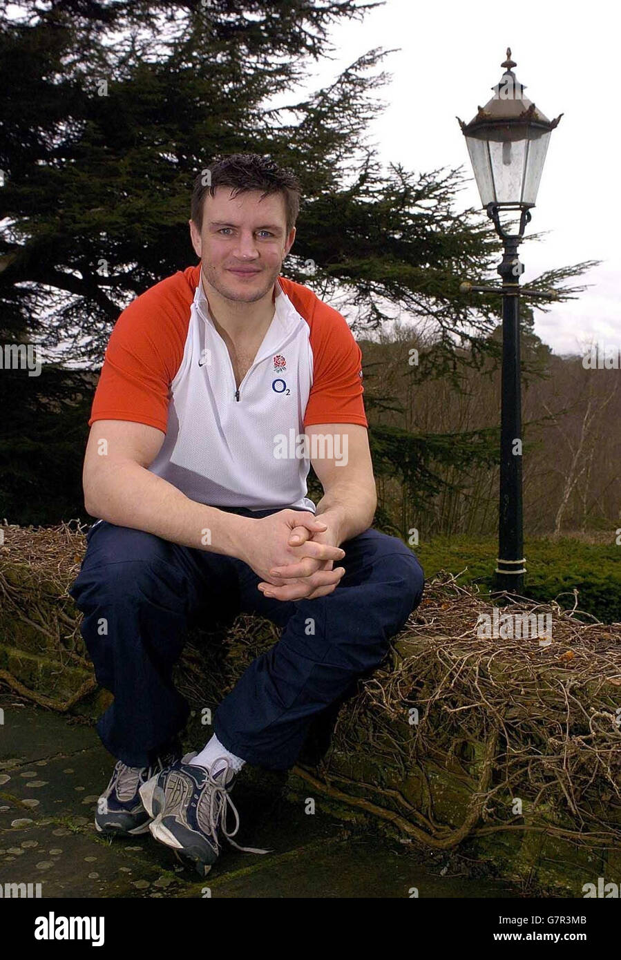 Rugby-Union - RBS 6 Nations Championship 2005 - England-Pressekonferenz - Pennyhill Park Stockfoto