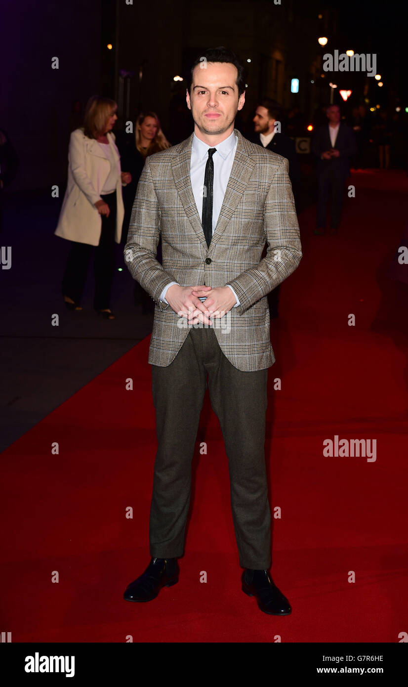 Andrew Scott beim Empfang von BBC Films zum 25-jährigen Jubiläum im BBC New Broadcasting House, London. Stockfoto