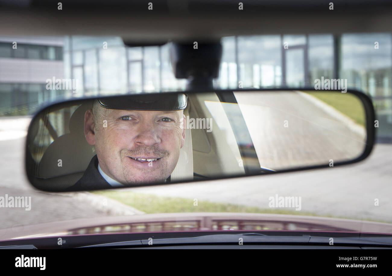 Little's Chauffeur Lexus Flottenübergabe im Maxim Park bei Glasgow, Schottland. Stockfoto