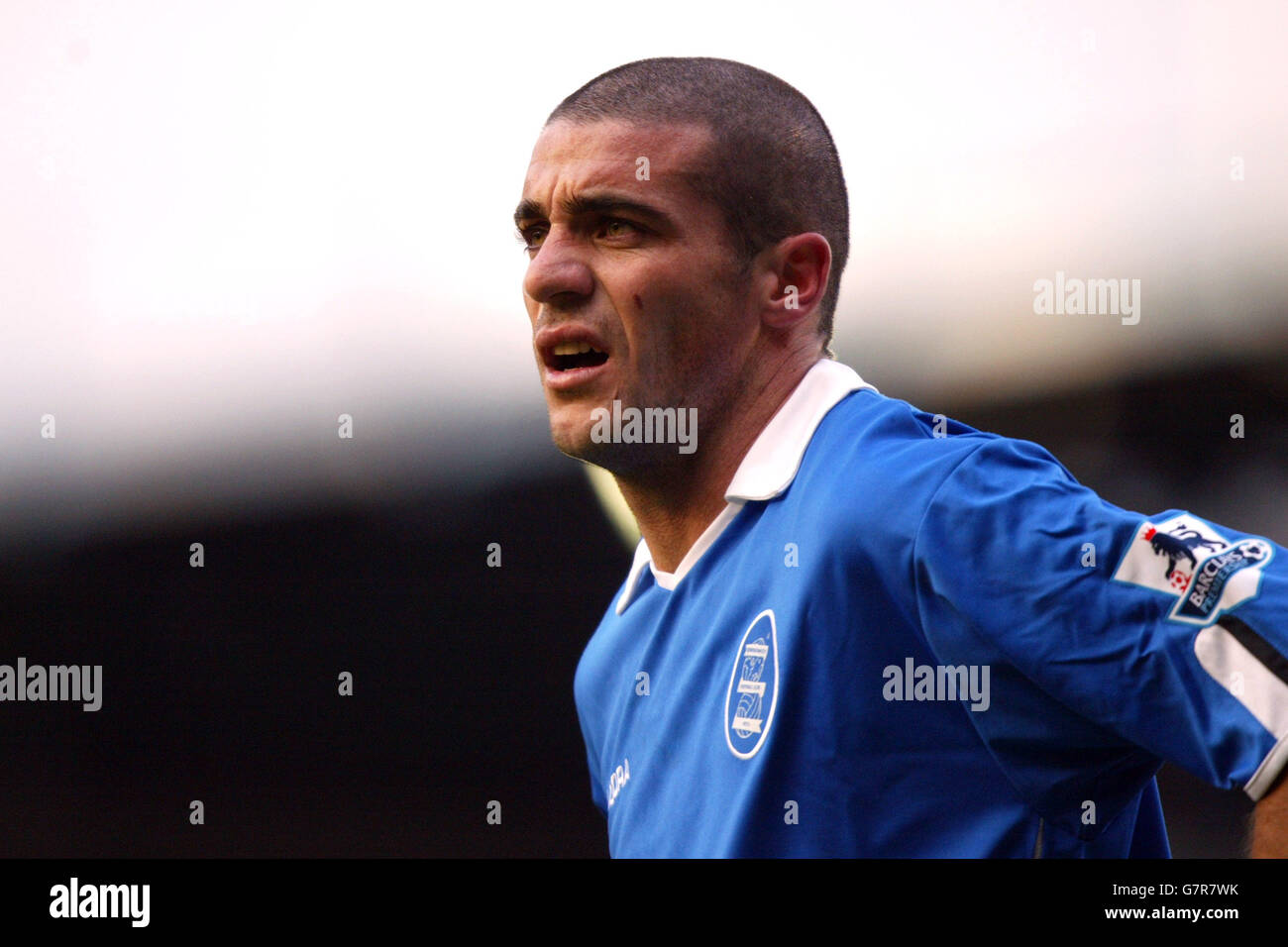 Fußball - FA Barclays Premiership - Birmingham City / Liverpool - St Andrews. Walter Pandiani, Birmingham City Stockfoto