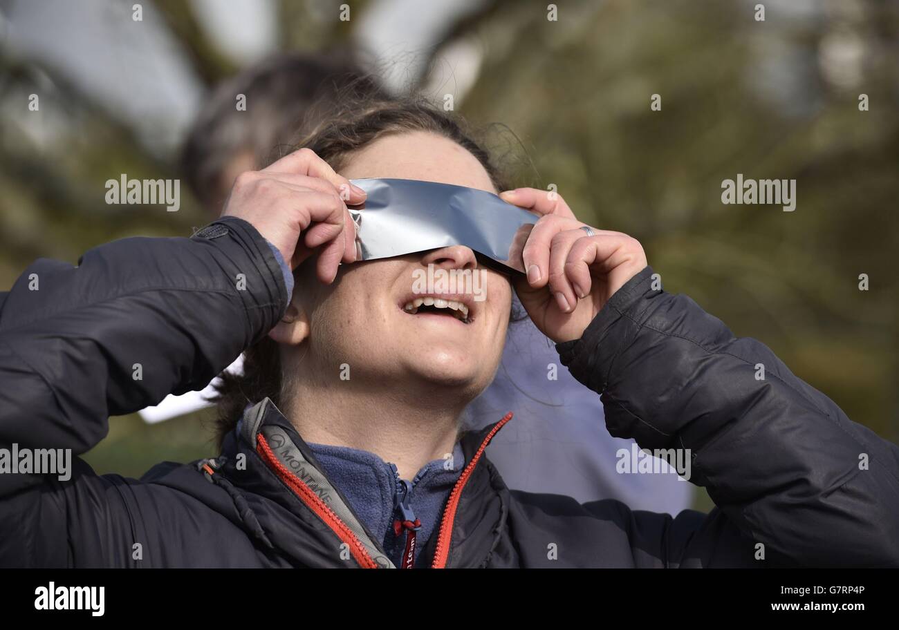 Solar Eclipse Stockfoto