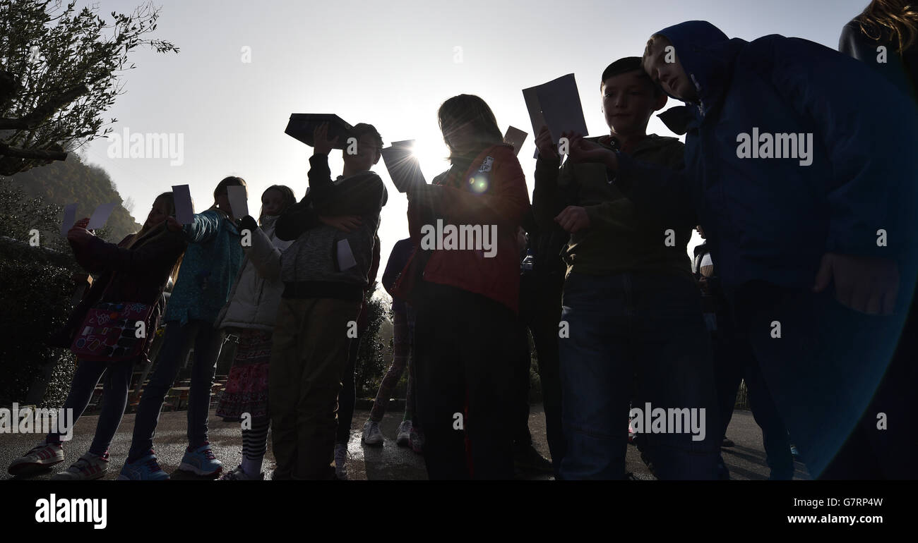 Solar Eclipse Stockfoto